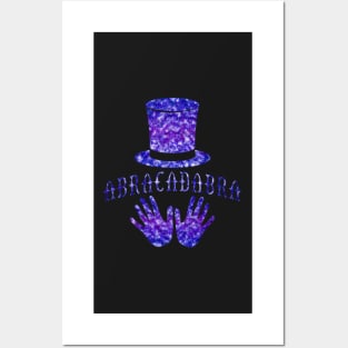 Abracadabra Hat & Hands Design Posters and Art